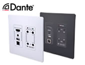 Visionary Duet5 Dante Network Wall Plate Encoder