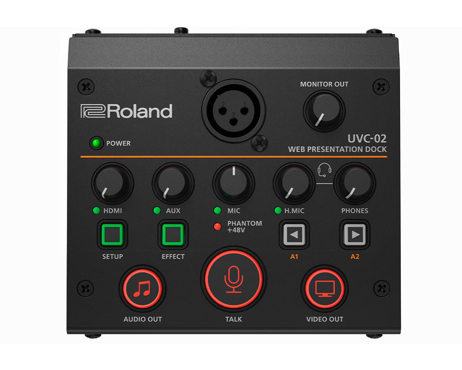 Roland UVC-02 Advanced USB Audio Video Capture with Mute/Video/Audio Out