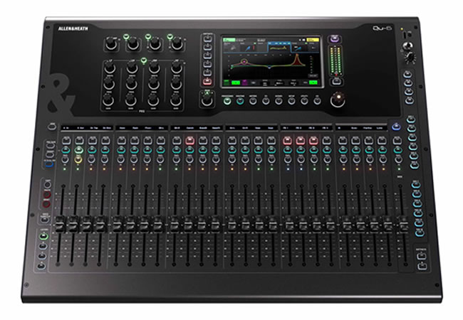 Qu-6D 24IN / 16OUT 96kHz Digital Mixer 16x16 Dante