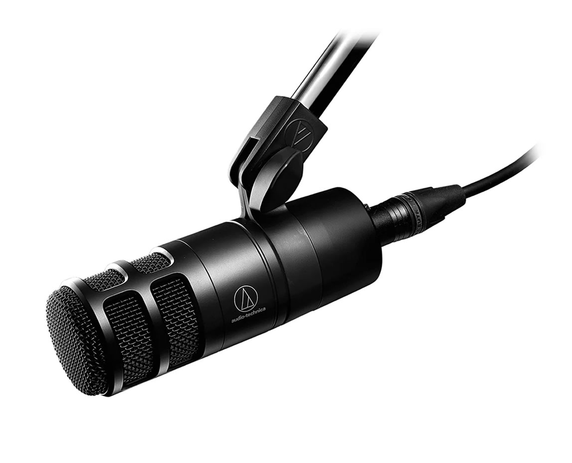 AT2040 Hypercardioid Dynamic Podcast Microphone + AT8487 Clamp