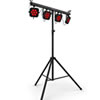 4BAR LTBT ILS 4-Head Wash Tripod 12x3W RGB+Footswitch+Bluetooth