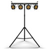 4BAR Quad ILS 4-Head Wash Tripod 144 R/144 G/144 B (432) LEDs