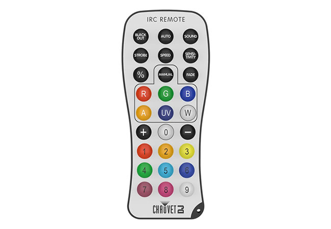 IRC6 Infrared Remote Control for Various Chauvet Products