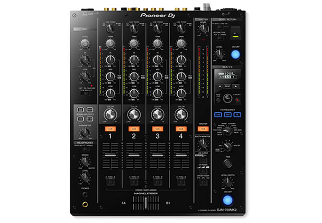 DJM-750MK2 4Ch 32-Bit Pro Mixer with rekordbox License
