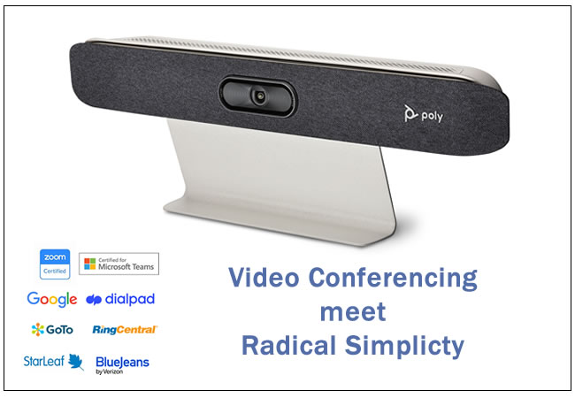 Poly Studio X30 Video Bar