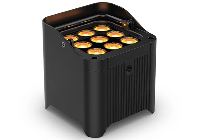 Freedom Par Q9 Battery Uplighter 9x6W RGBA LEDs