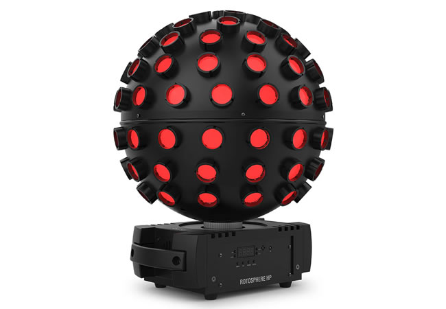 Rotosphere HP Mirror Ball Simulator 5x7W RGBW + 5x7W CMYO LEDs
