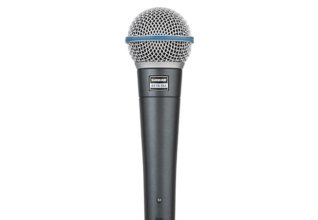 BETA 58A Vocal Dynamic Supercardioid Mic