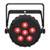 SlimPAR T6BT ILS Par Can 6x4.8W RGB LEDs with Bluetooth