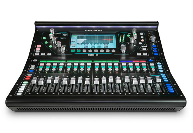 SQ5 48 Channel 96kHz Digital Mixer 16 Onboard PreAmps