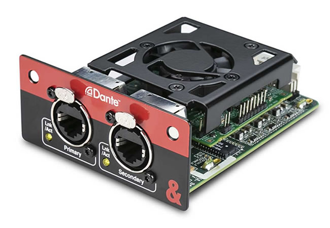 SQ Dante V3 32x32 Dante Module