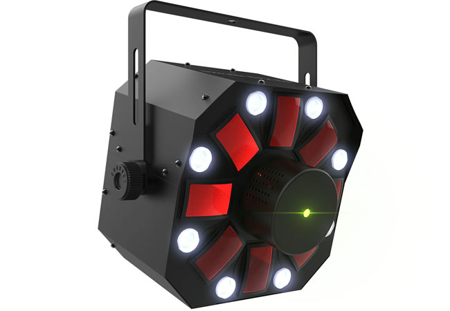 SWARM 5 FX ILS 3-in-1 LED Effect RGBAW Derby/ RB Laser/ Strobe