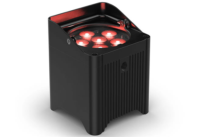 Freedom Par T6 Battery Uplighter 6x3W RGB LEDs