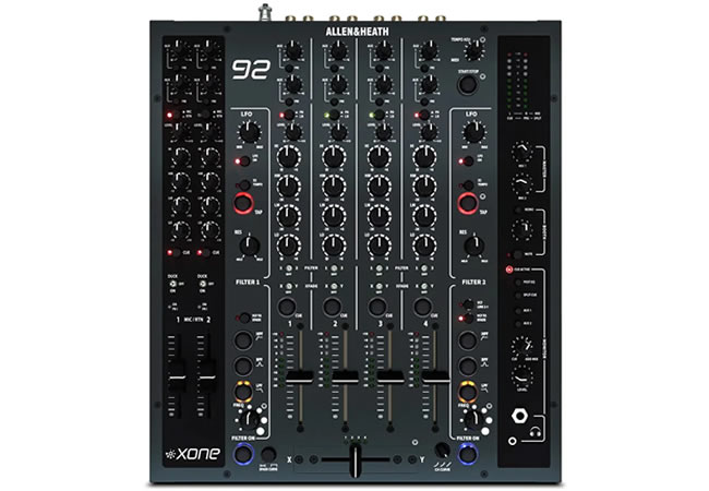 Xone:92 (XONE 922) Club/DJ Mixer 4 Stereo/4 Mic Line In 4 Band EQ