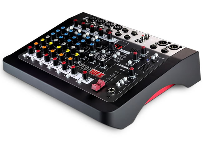 ZEDi10FX 4-Mic/Line 2Stereo i/p Hybrid Mixer 4x4 USB Console